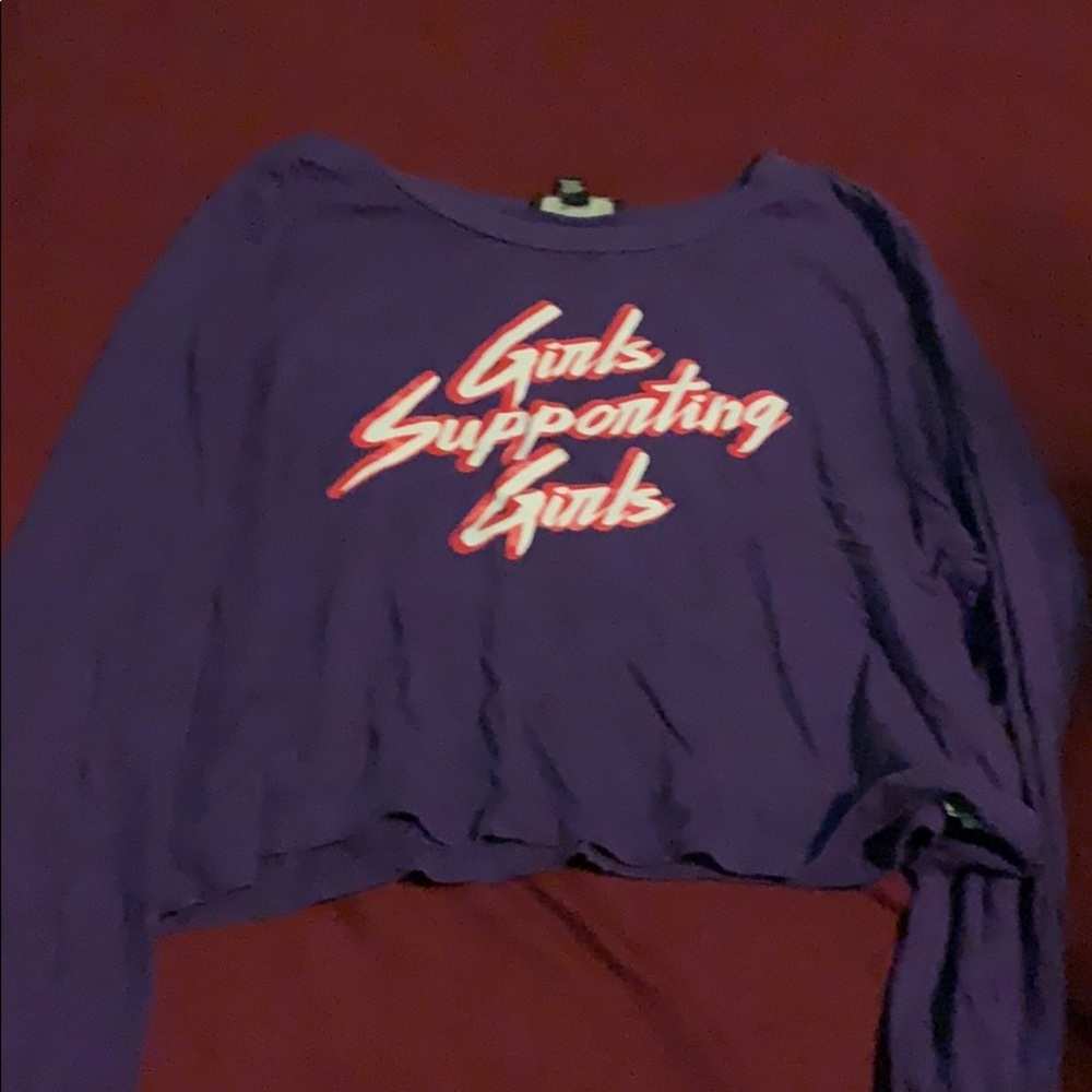 Purple shirt
